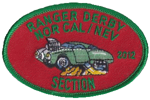 Las Vegas Paiute Section 2012 Pinewood Derby Patch